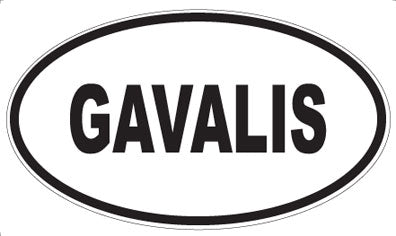 GAVALIS - Oval Magnet