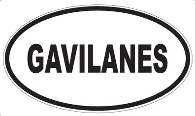 GAVILANES - Oval Sticker