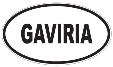 GAVIRIA - Oval Magnet