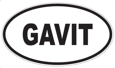 GAVIT - Oval Magnet