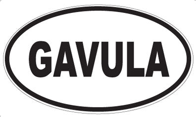 GAVULA - Oval Magnet
