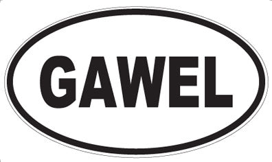 GAWEL - Oval Magnet
