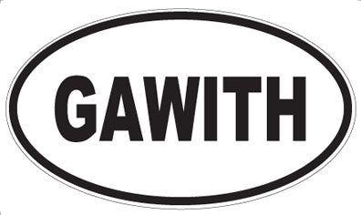 GAWITH - Oval Magnet