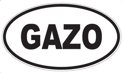 GAZO - Oval Magnet
