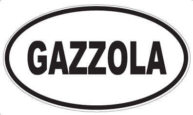 GAZZOLA - Oval Magnet
