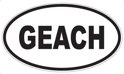 GEACH - Oval Magnet