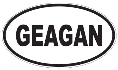 GEAGAN - Oval Sticker