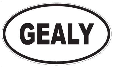 GEALY - Oval Magnet