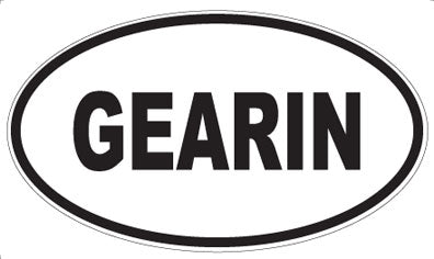 GEARIN - Oval Magnet