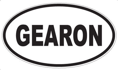 GEARON - Oval Magnet