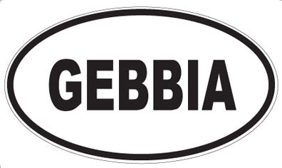 GEBBIA - Oval Magnet