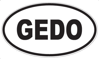 GEDO - Oval Magnet