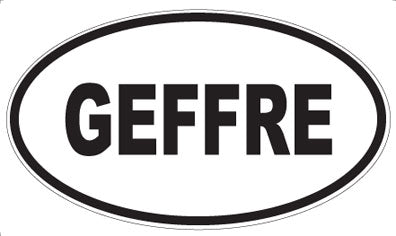 GEFFRE - Oval Magnet