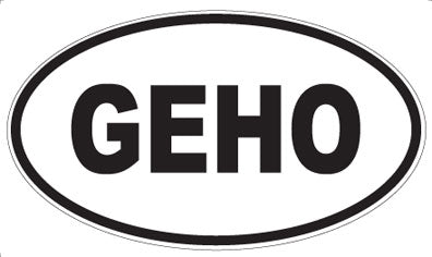 GEHO - Oval Magnet