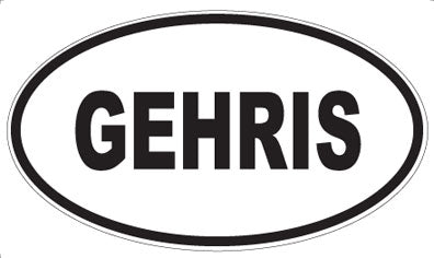 GEHRIS - Oval Magnet