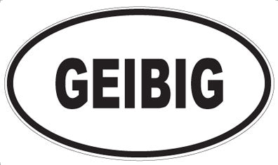 GEIBIG - Oval Magnet