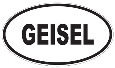 GEISEL - Oval Magnet