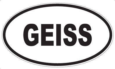 GEISS - Oval Magnet