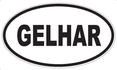 GELHAR - Oval Magnet