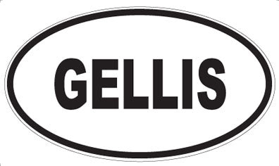 GELLIS - Oval Magnet