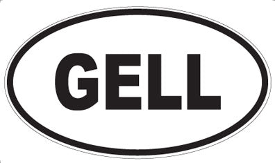 GELL - Oval Magnet