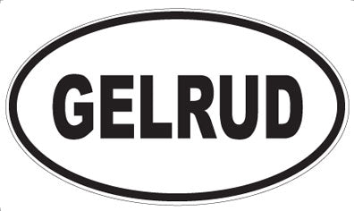 GELRUD - Oval Magnet