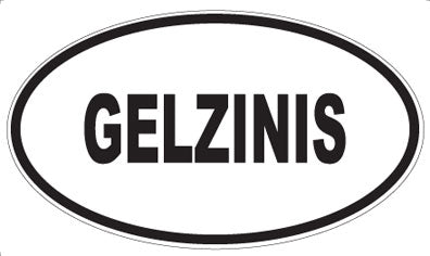 GELZINIS - Oval Magnet