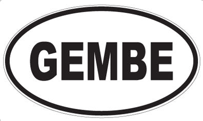 GEMBE - Oval Magnet