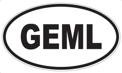 GEML - Oval Magnet