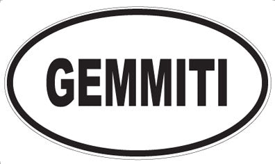 GEMMITI - Oval Magnet