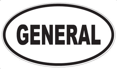 GENERAL - Oval Magnet