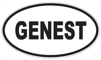 GENEST - Oval Magnet