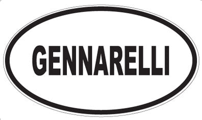 GENNARELLI - Oval Magnet