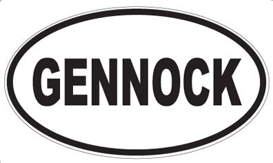 GENNOCK - Oval Magnet