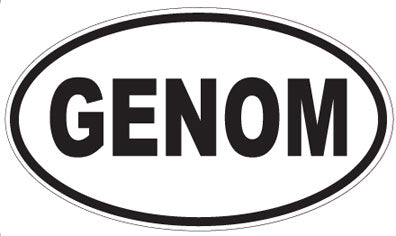 GENOM - Oval Magnet