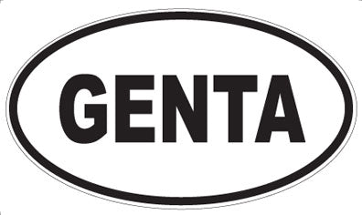 GENTA - Oval Magnet