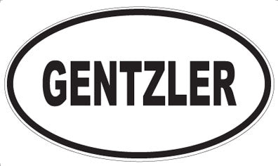 GENTZLER - Oval Magnet