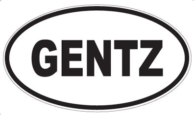 GENTZ - Oval Magnet