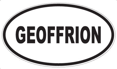 GEOFFRION - Oval Magnet