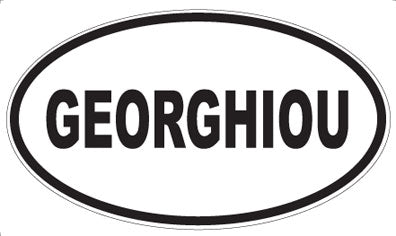 GEORGHIOU - Oval Magnet