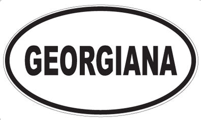 GEORGIANA - Oval Magnet