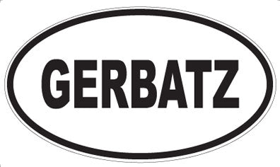 GERBATZ - Oval Magnet