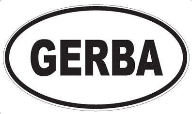 GERBA - Oval Magnet