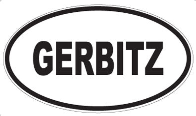 GERBITZ - Oval Magnet
