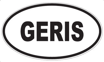 GERIS - Oval Magnet