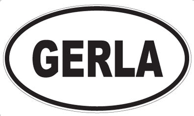 GERLA - Oval Magnet