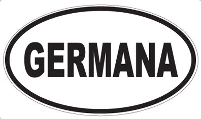 GERMANA - Oval Magnet
