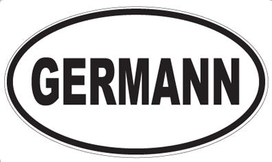 GERMANN - Oval Magnet
