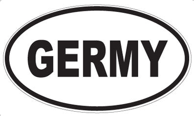GERMY - Oval Magnet