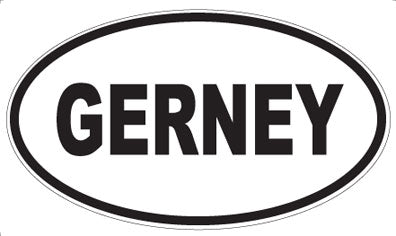 GERNEY - Oval Magnet